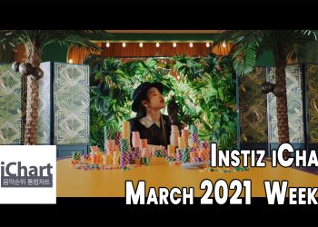 Top 20 Instiz iChart Sales Chart - March 2021 Week 4