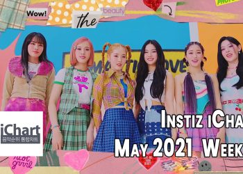 Top 20 Instiz iChart Sales Chart - May 2021 Week 4