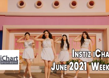 Top 20 Instiz iChart Sales Chart - June 2021 Week 3