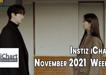 Top 20 Instiz iChart Sales Chart - November 2021 Week 1