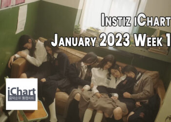 Top 20 Instiz iChart Chart - January 2023 Week 1